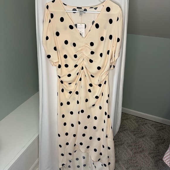 Mommy & Me Outfit Cream Dress with Black Dots by a new day size XL & 4/5T - Picture 6 of 13